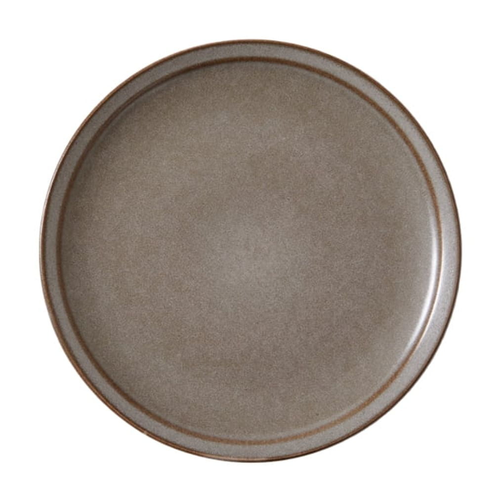Better Homes and Gardens Banks Brown 12-Piece Stoneware Plates & Bowls Dinnerware Set