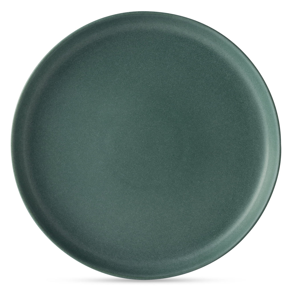 Thyme & Table Caspian Green 12-Piece Ceramic Dinnerware Set
